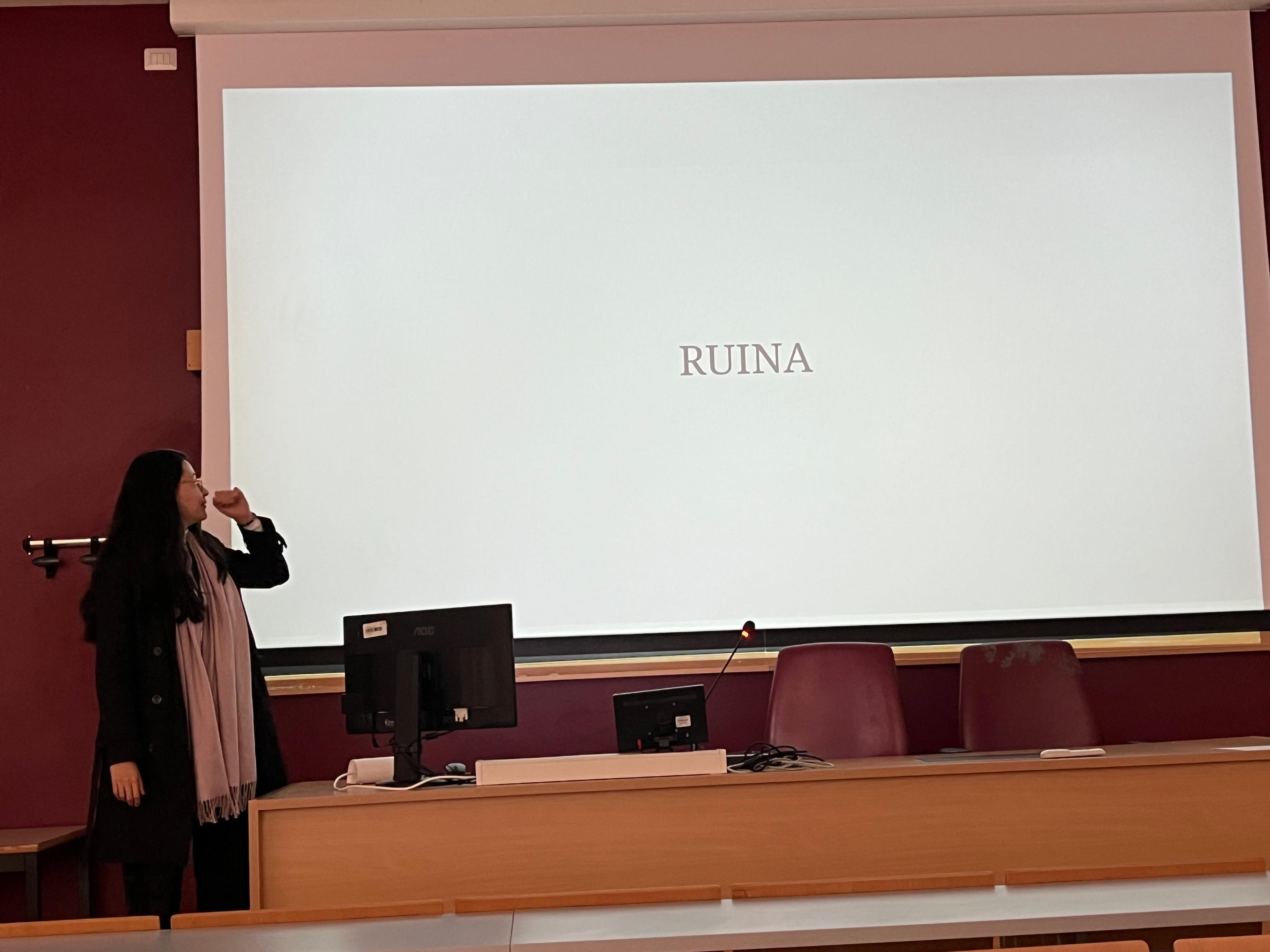 Ponencia de Sara Gómez La ruina como lenguaje arquitectónico